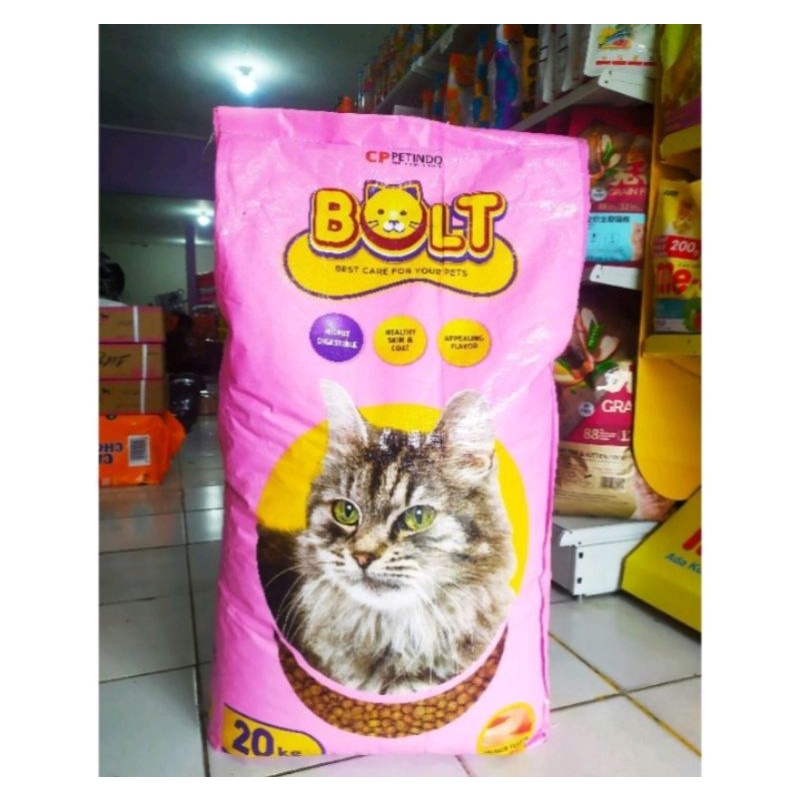 Makanan Kucing Bolt Salmon 20kg