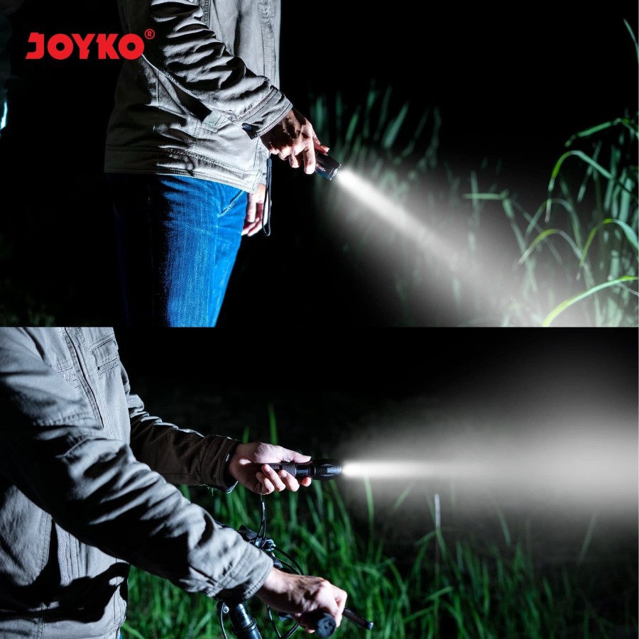 Rechargeable LED Flashlight / Senter LED Isi Ulang Joyko FL-83