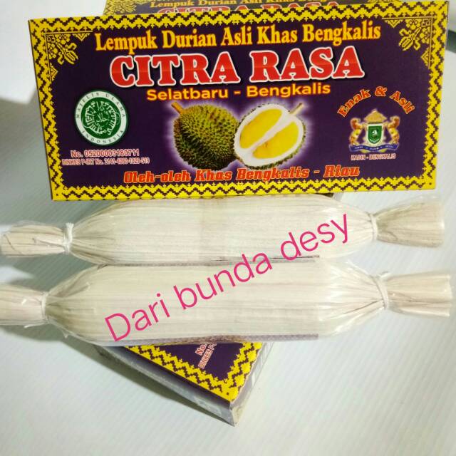 

Lempuk Durian Asli Citra Rasa kotak 250grm