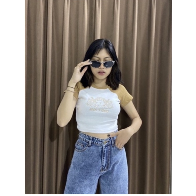 Croptop Angel | Angel Croptop | Crop Tee Angel | Crop Raglan | Crop Tee Raglan | Crop Raglan Baby Te