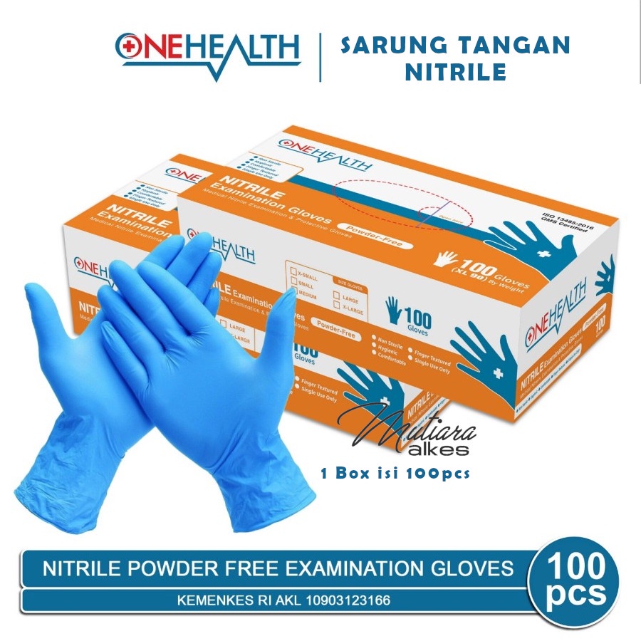 Sarung Tangan Nitril warna / Handscoon Nitrile ONEHEALTH