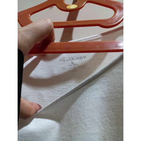 OBRAL KAOS PUTIH WANITA MODEL OVERSIZE SIZE L MERK JOCKEY