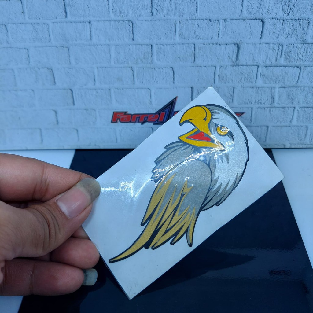 stiker burung sticker elang