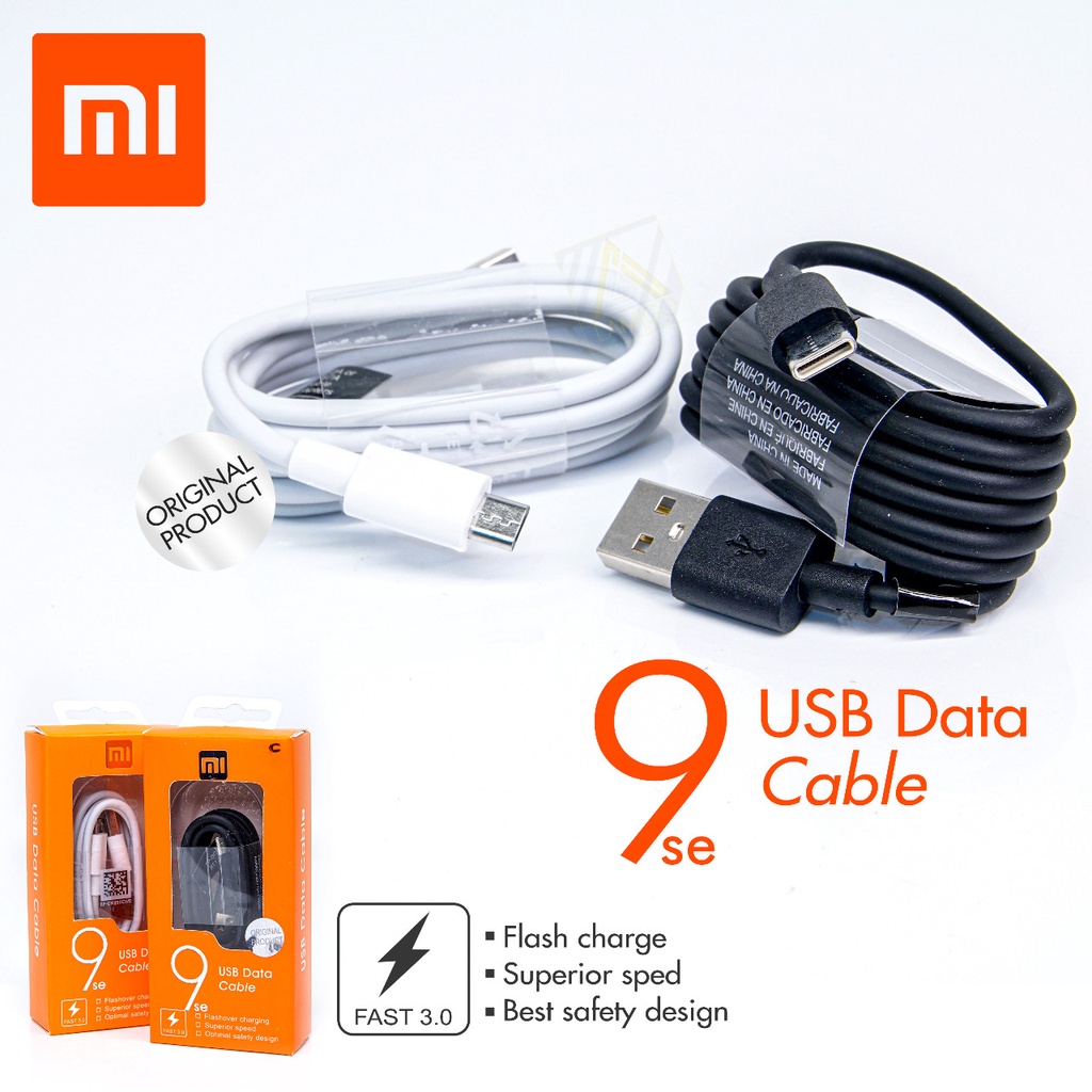 Kd Kabel Data Xiaomi Ori 100% Micro Dan Type C