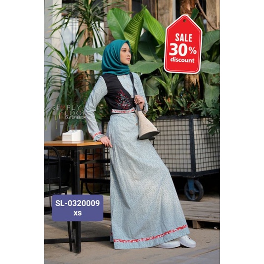 FlashSale Simply Look Night Out SL-0320 Kode 1-15 Diskon Big Sale Promo Gamis Tuneeca Short Dress Ba