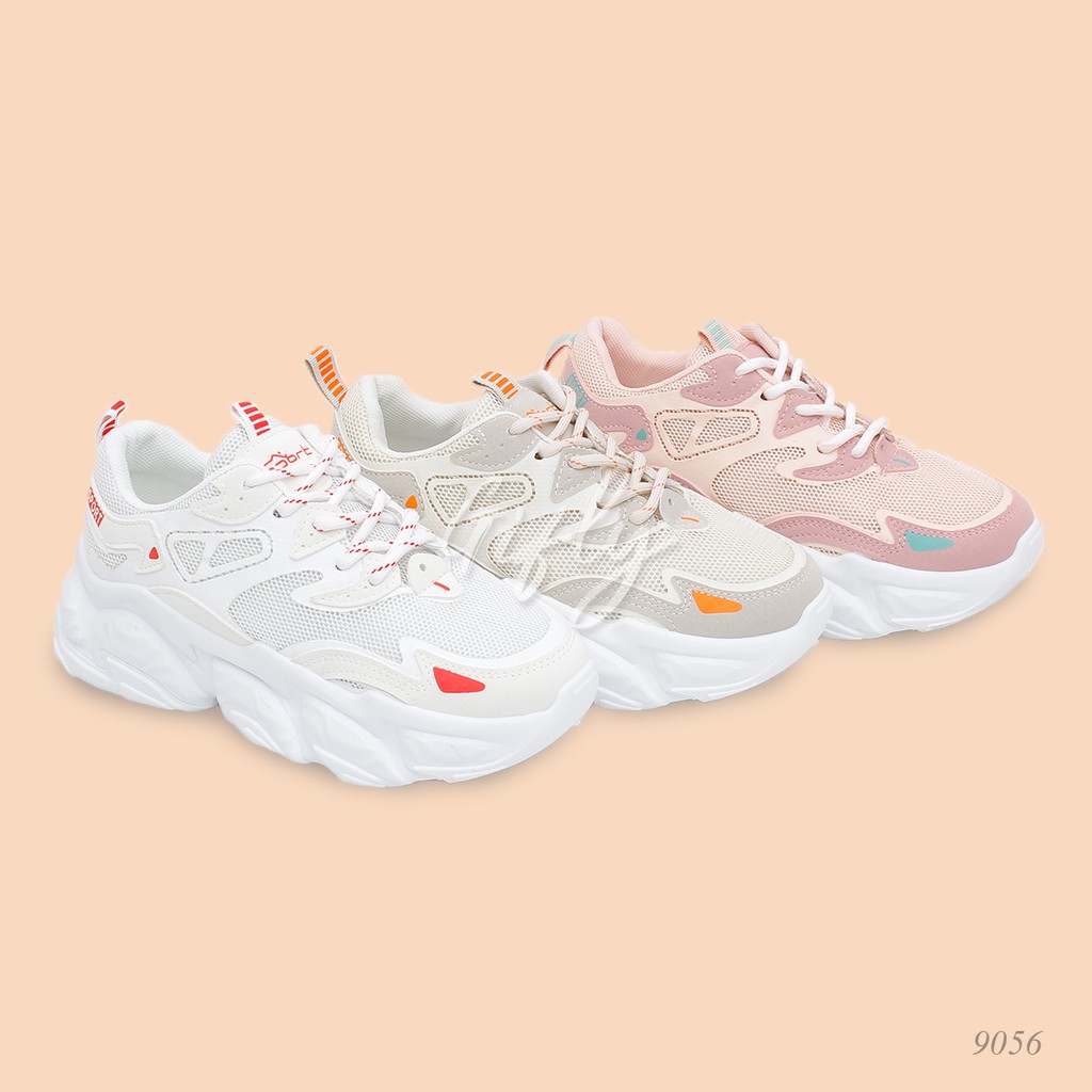 Sneakers Wanita Import Gifly Deasy Korea 9056-1