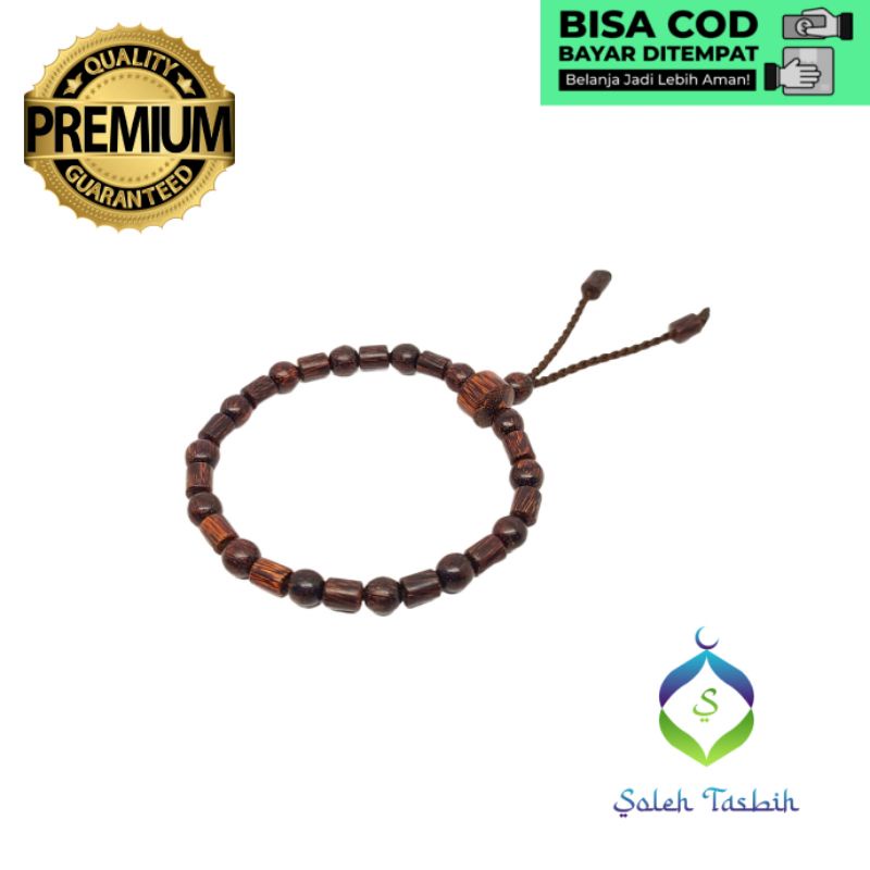 Gelang Galih Asem Motif Tabung Dan Bulat, Size 6mm/COD