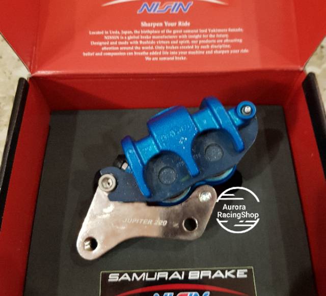 Kaliper Depan Nissin Samurai Jupiter Z - F1ZR - Vega - RX King -  Nouvo - 125 Z - Scorpio-2