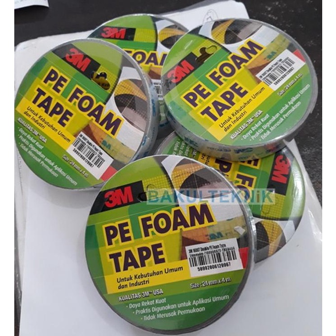 

Double Tape Selotip Isolasi Bolak Balik 3M Putih 24mm X 4m PROMO MURAH