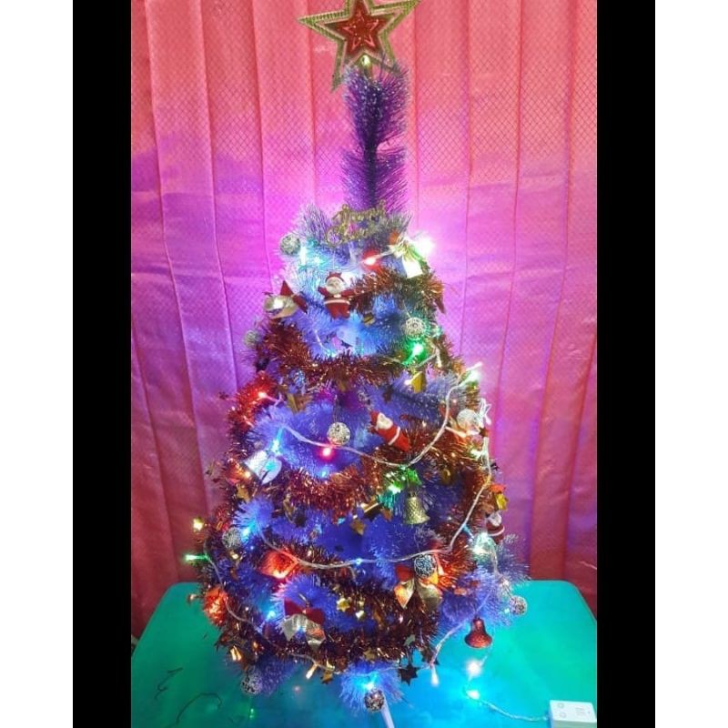 Bisa Cod: Ready Pohon natal 3feet (realnya 95cm)