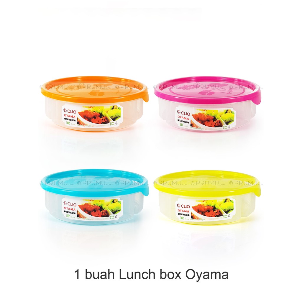 Lunch Box - Tempat Makan - Kotak Makan - Souvenir Ulang Tahun - Clio Oyama