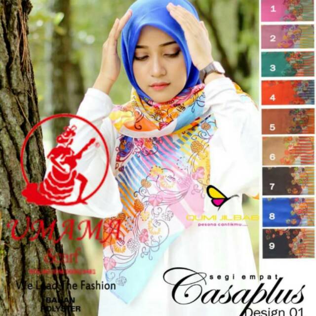 JILBAB SEGI 4 CASAPLUS - SEGI EMPAT SATEN - GROSIR JILBAB MURAH