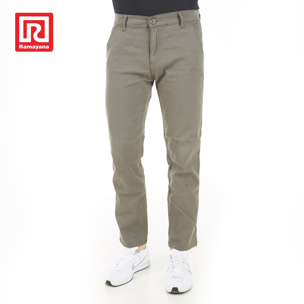  Ramayana  AR89 Celana  Chinos Panjang Dark Olive    Save 22 