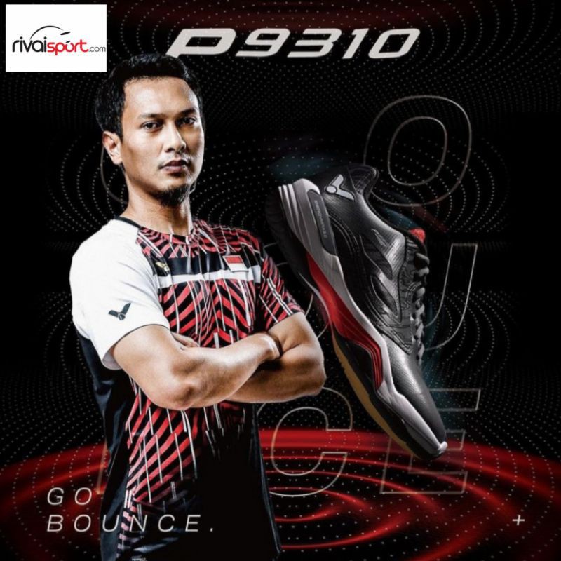 Sepatu Badminton Victor P 9310 H (Grey)