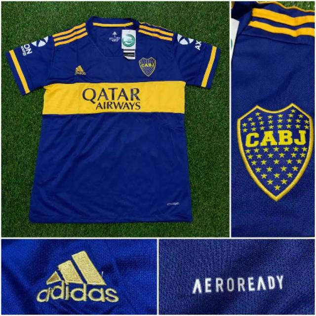 JERSEY BOLA BOCA JUNIOR HOME 2020/2021 GRADE ORI