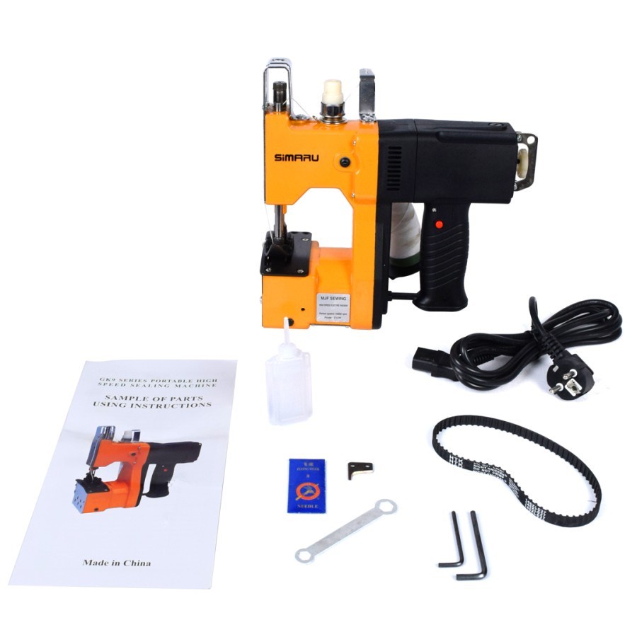 MESIN JAHIT KARUNG GK 9-230/GK9-230 SIMARU PORTABLE BAG CLOSER / JAHIT BERAS / ALAT JAHIT/ BAHAN JAH