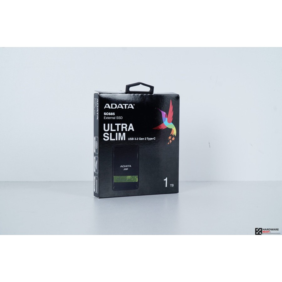 ADATA EXTERNAL SSD TYPE C 1TB SC685 BLACK