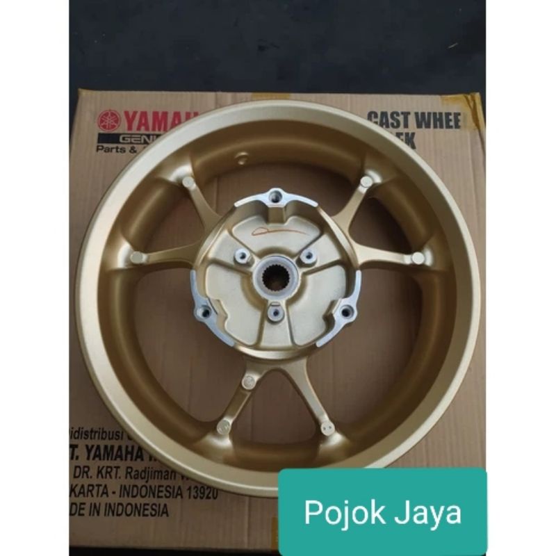 Velg CW New NMAX 2020 Belakang Gold Ori YGP B6H-F5338-00-P2