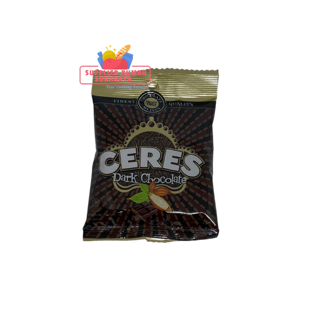 Meses Ceres Coklat Milk Classic Festive Dark Chocolate 90g