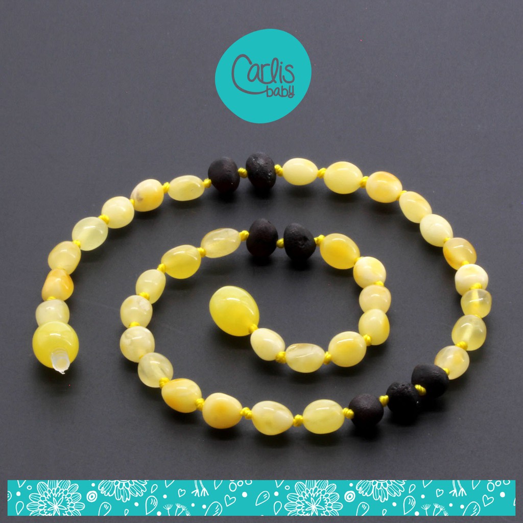 CE130 Kalung Amber Tumbuh Gigi Bayi By Carlis Baby