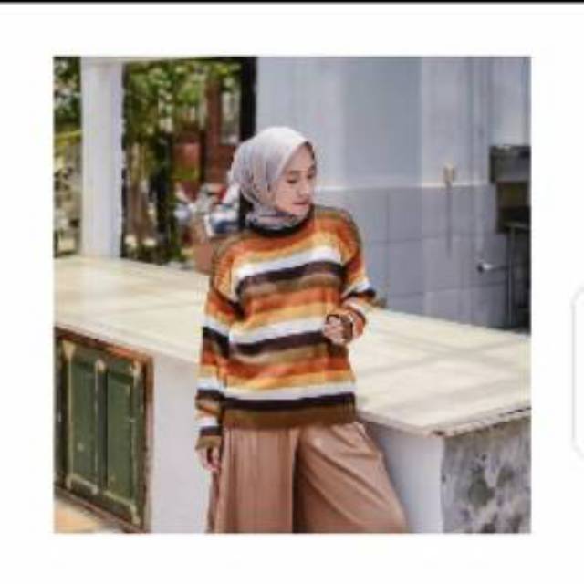 ATASAN RAJUT HALUS WANITA /SWEATER RAJUT WANITA  /RAJUT HALUS TEBAL /SHAMERR KNITE OVERSIZE