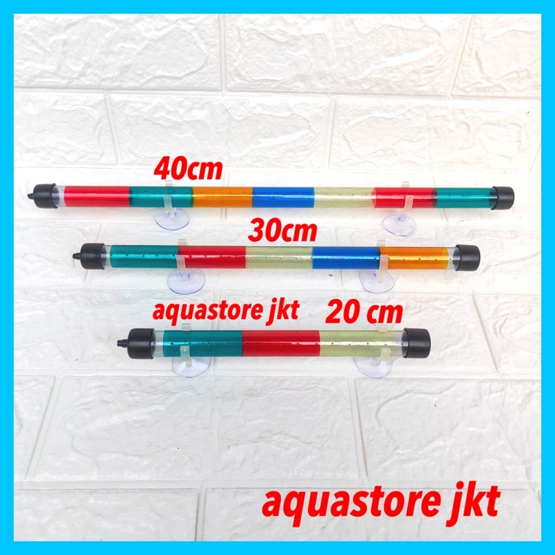 PIPA GELEMBUNG UDARA AERATOR AQUARIUM 20CM 30CM 40CM