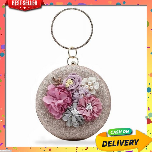 Tas Pesta Dewasa Elegan Casual Tas Tenteng Wanita Terbaru 2022 Berkual Waiwai Tas Pesta Gelang Bun