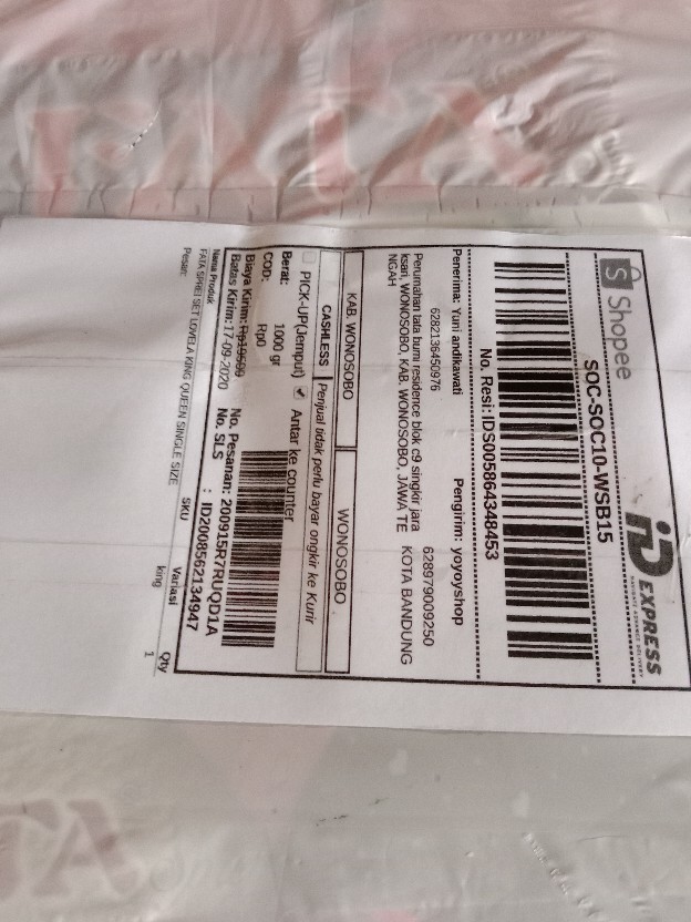 Fata Sprei Set Lovela King Queen Single Size