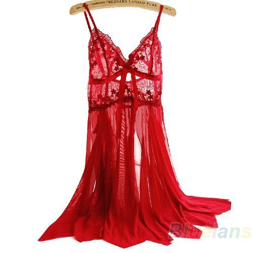 Dress Lingerie Sexy Transparan dan Elastis