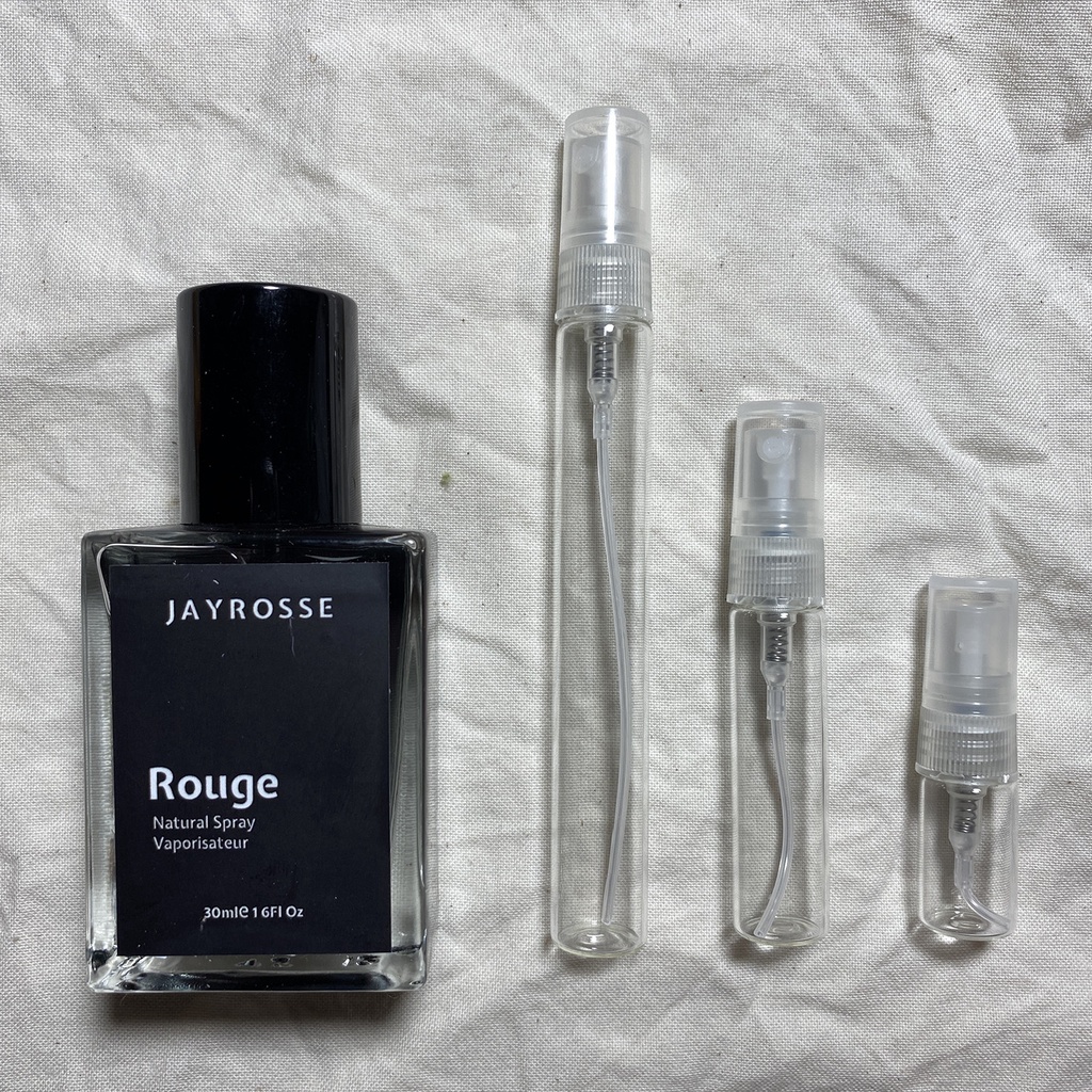 [Decant Share] Jayrosse Perfume - Rouge | Grey | Noah | Luke