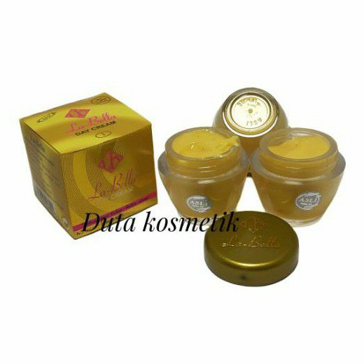 CREAM LA BELLA SIANG ORI HOLO ASLI ecer