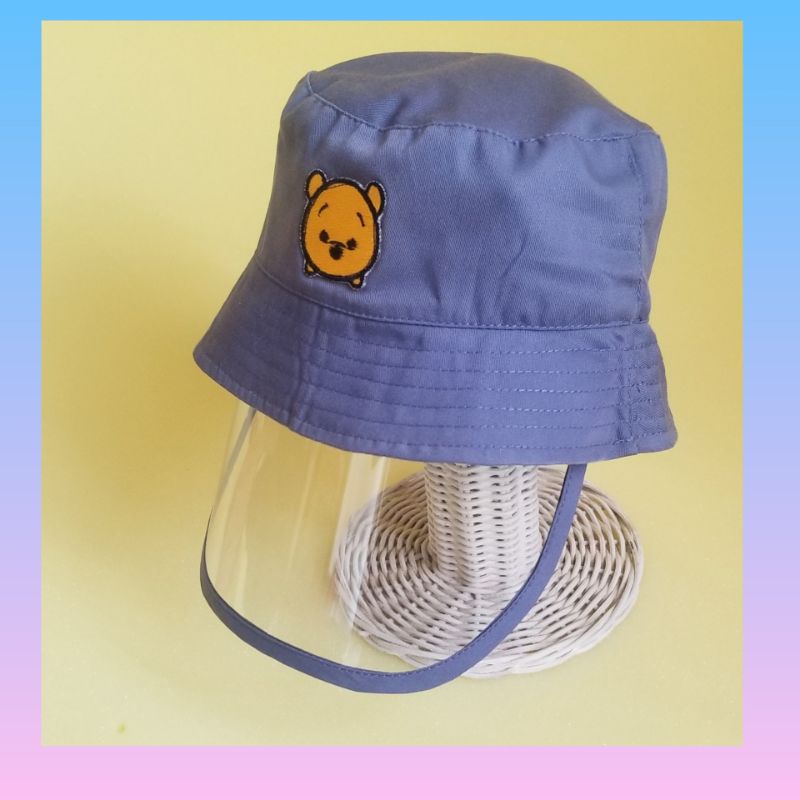 Topi Bucket anak buket dengan pelindung anti virus