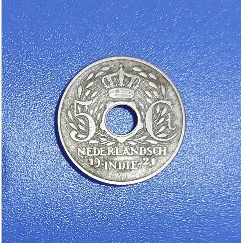 Coin 5 cent Nederlandsch Indie seri 1921