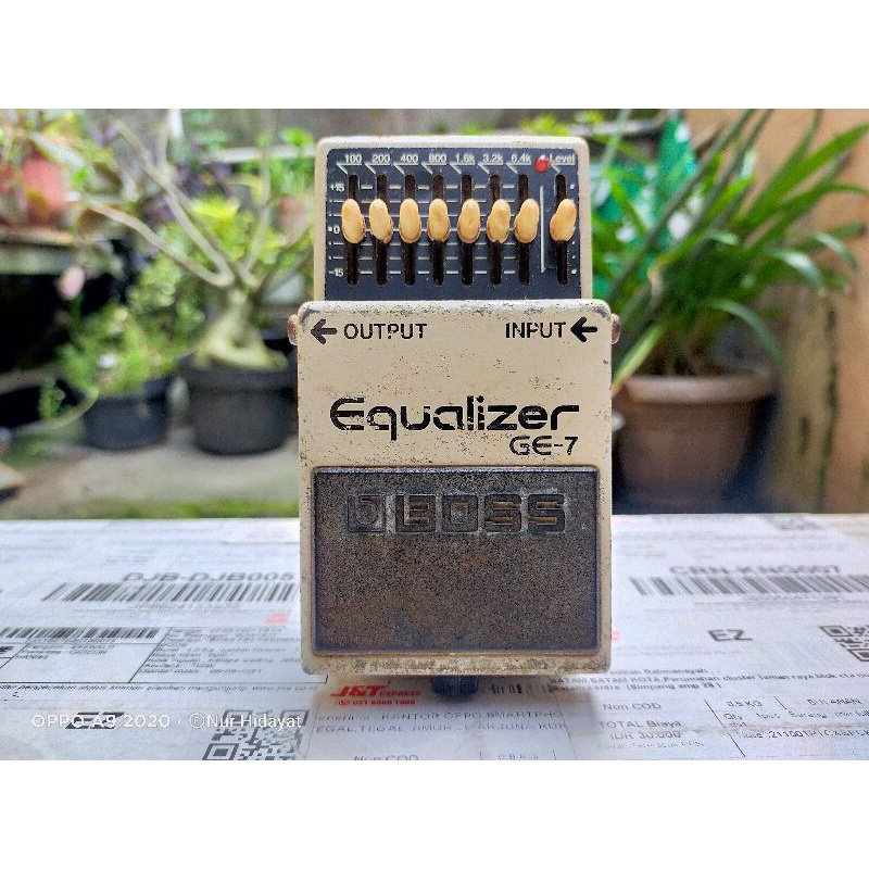efek equalizer eq boss ge7