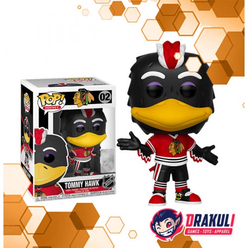 Toys Funko Pop! NHL Mascot Blackhawks - Tommy Hawk