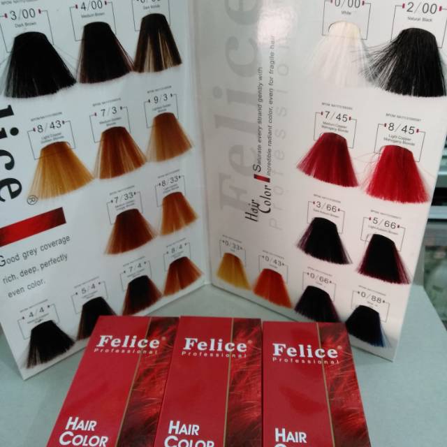 FELICE Hair Color / Semir Rambut Felice | Pewarna Rambut Permanen