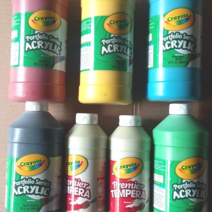 

Crayola - Paket Promo 6 Botol Cat Acrylic 946 Ml