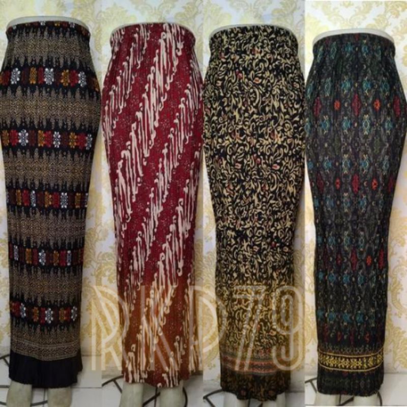 COD ROK PLISKET - ROK BATIK JUMBO -ROK BAWAHAN KEBAYA - ROK BATIK PLISKET JUMBO - ERKAPE STORE