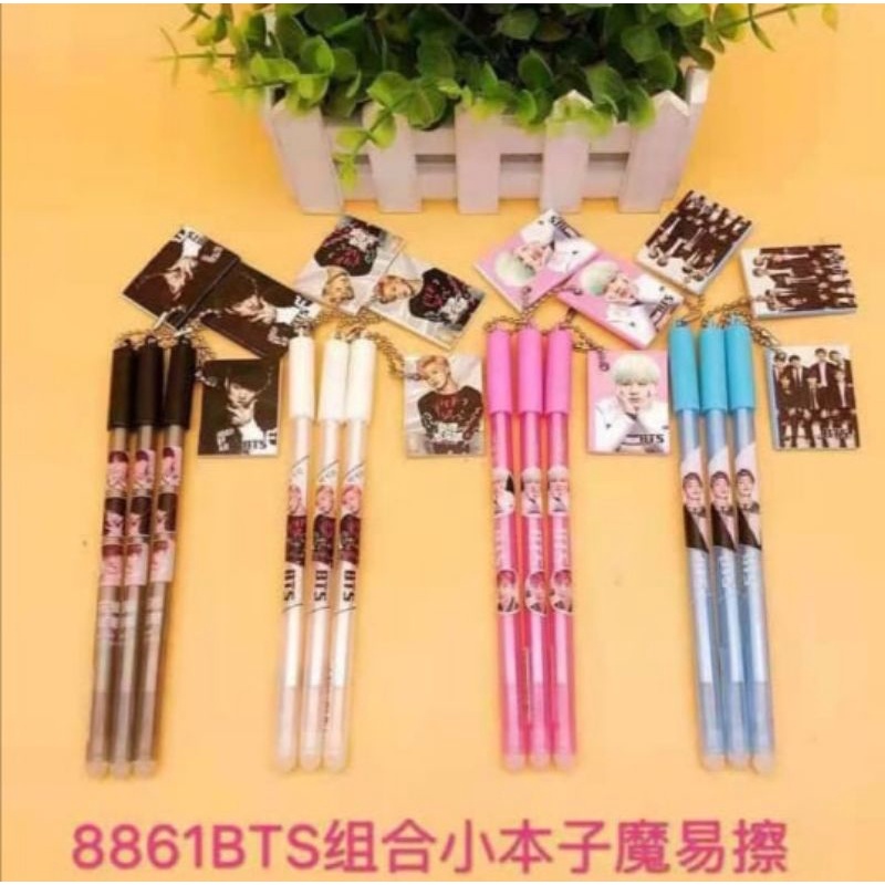 

[LGS] Pen bt21 alat tulis pulpen tipe 8861 chocky chimmy tata kota rj