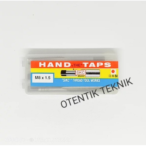 Handtap SKC M8X1.5 - Hand Tap SKC M8 X 1,5 - ALAT TAP DRAT 8mm X 1.5