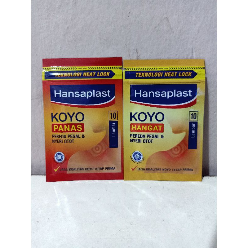 Hansaplast Koyo sachet isi 10 lembar