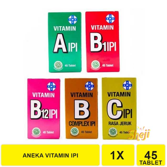 ANEKA IPI VITAMIN/VITAMIN C/VITAMIN A/VITAMIN B /VITAMIN B COMPLEX