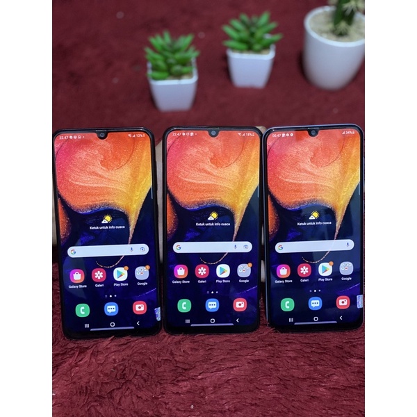 handpone hp samsung a50 a50s a30s ram 6 128 4 64 second seken bekas murah bergaransi