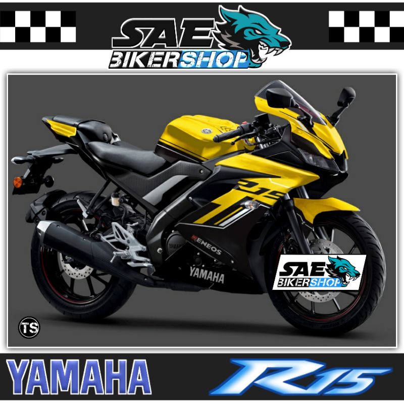 Decal Fullbody R15 V3 Racing Yellow