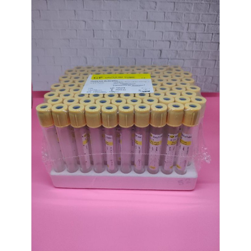 Tabung centrifuge prp 100pcs 0.5ml Gelclot Tabung PRP Tabung centrifuge plasma