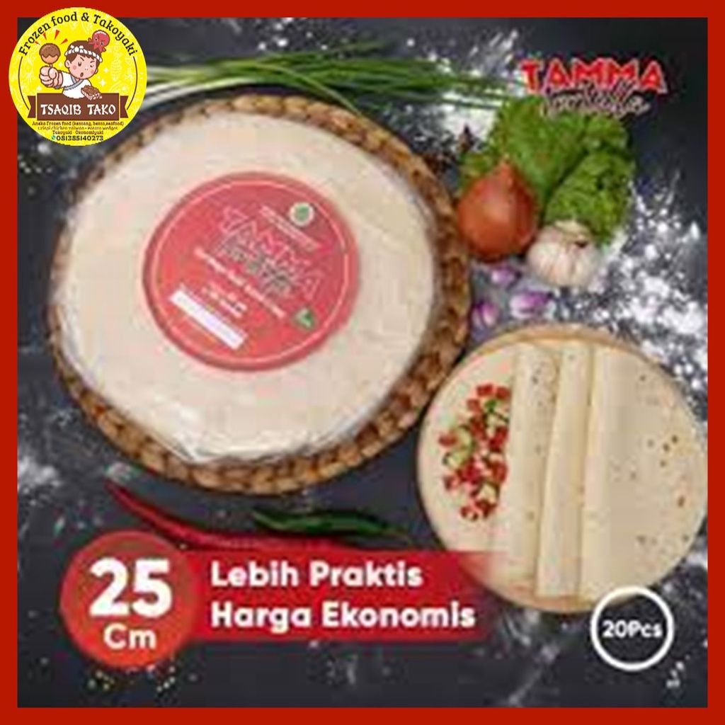 

Tortilla Premium Kulit Kebab 25 Cm Isi 20 Pcs Tidak Mudah Sobek-TAMA JunDW