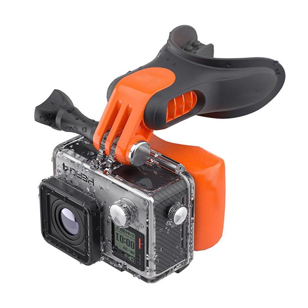 POPULAR GOPRO Populer Gigi Behel Ski Diving Floaty Action Camera Surfing Untuk Gopro10 9 8 7 SJCAMS