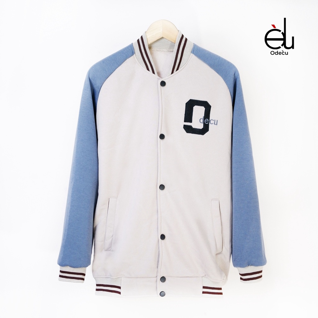 ODECU PREMIUM VARSITY BEIGE DENIM WANITA PRIA