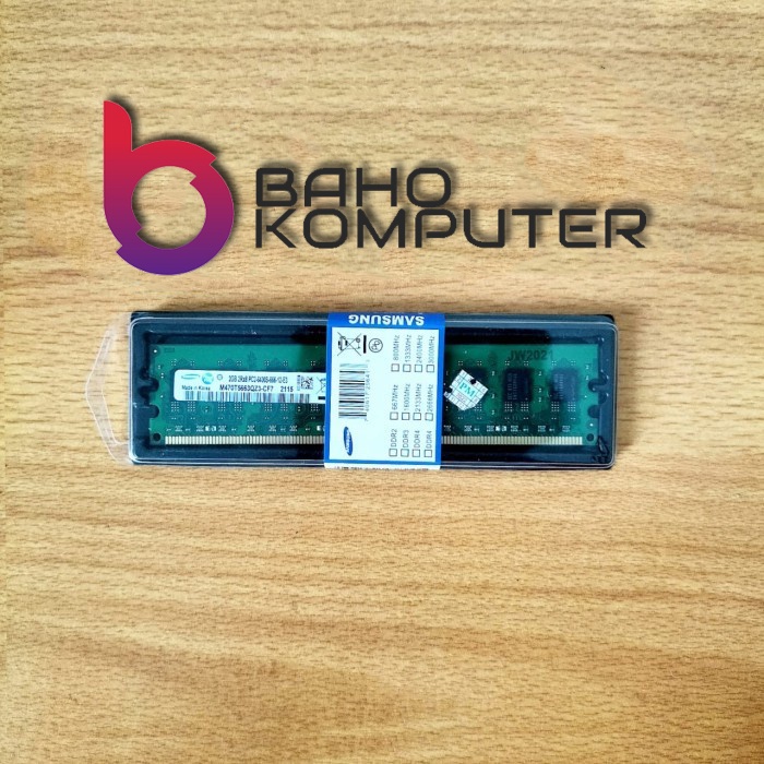 Longdimm RAM MEMORY PC DDR2 2Gb PC 6400