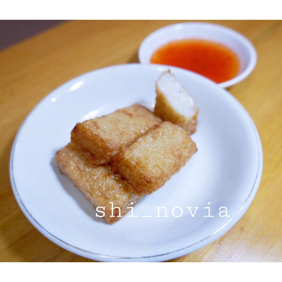

Cakien Ikan Belitung/ fish cake 10 pcs 100% TANPA pengawet dan pengenyal